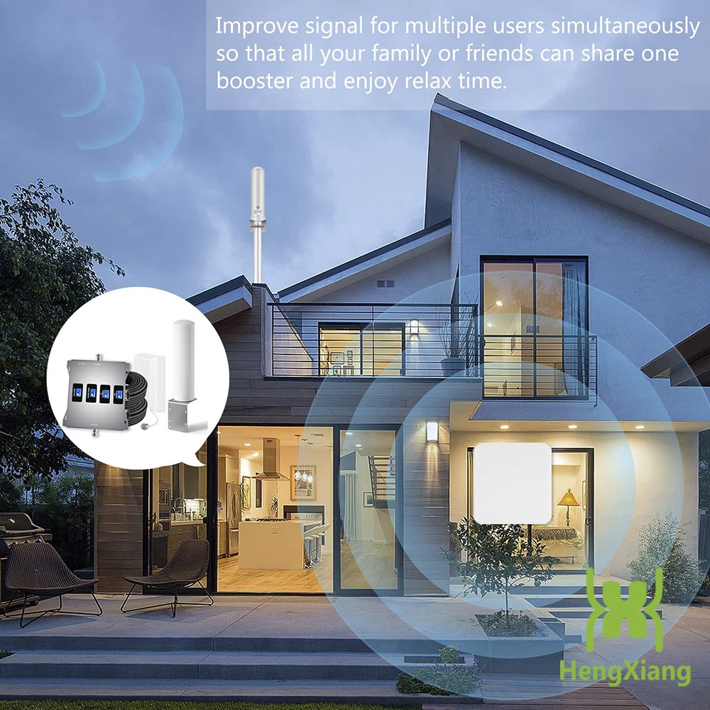 signal booster antenna gsm repeater 4g 3g 2g 900 1800 2100 2600 network booster 5g mobile repeater signal booster for cell phone